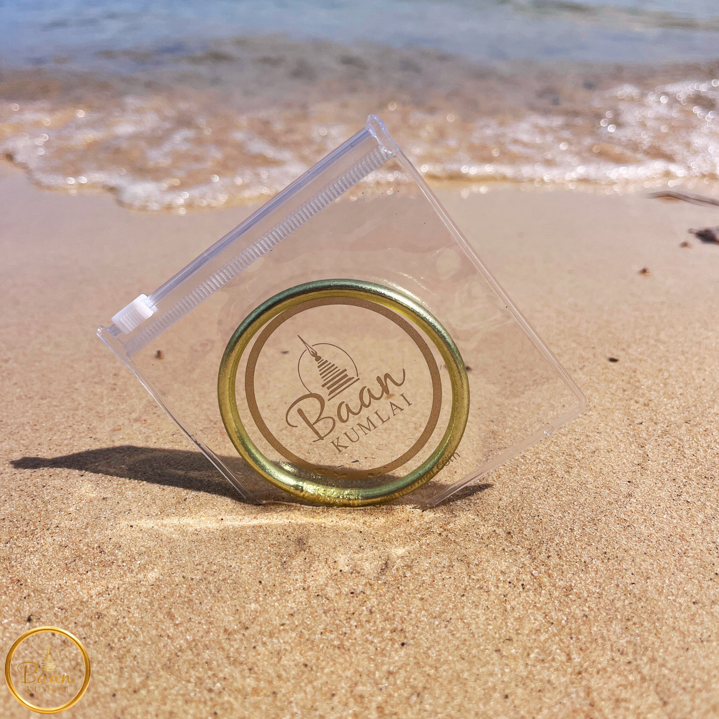 Où acheter un vrai jonc bouddhiste champagne - Les Bracelets Bâan Kumlai sont fabriqués en Thaïlande et livrés en France, dans leur pochette