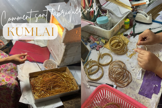 Comment sont fabriqués les joncs bouddhistes en Thaïlande ? - Bâan Kumlai