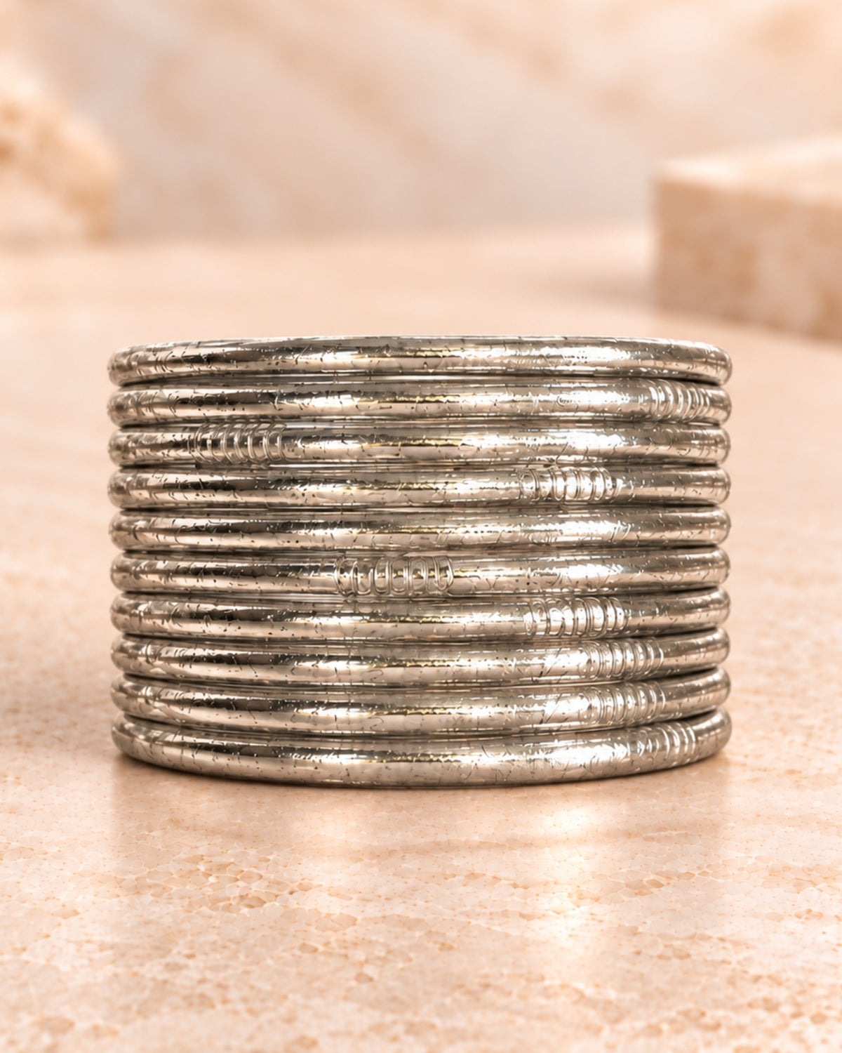 Joncs bouddhistes Argent Fin Bâan Kumlaï